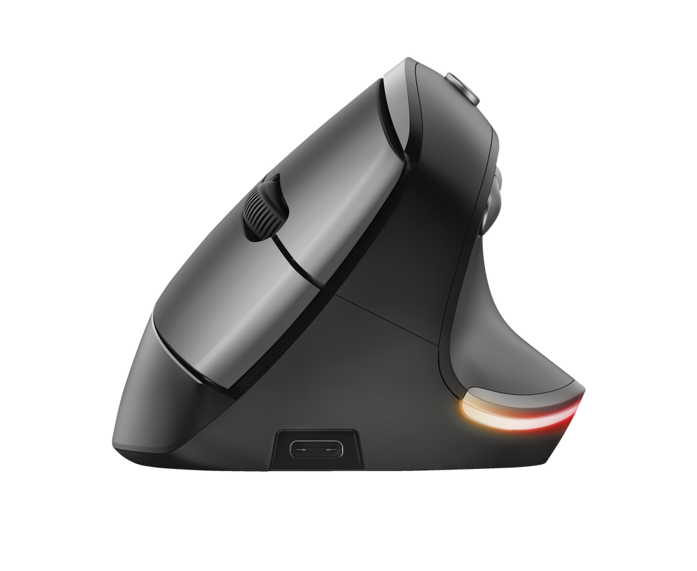 Bayo Ergonomic Rechargeable Wireless Mouse-Top