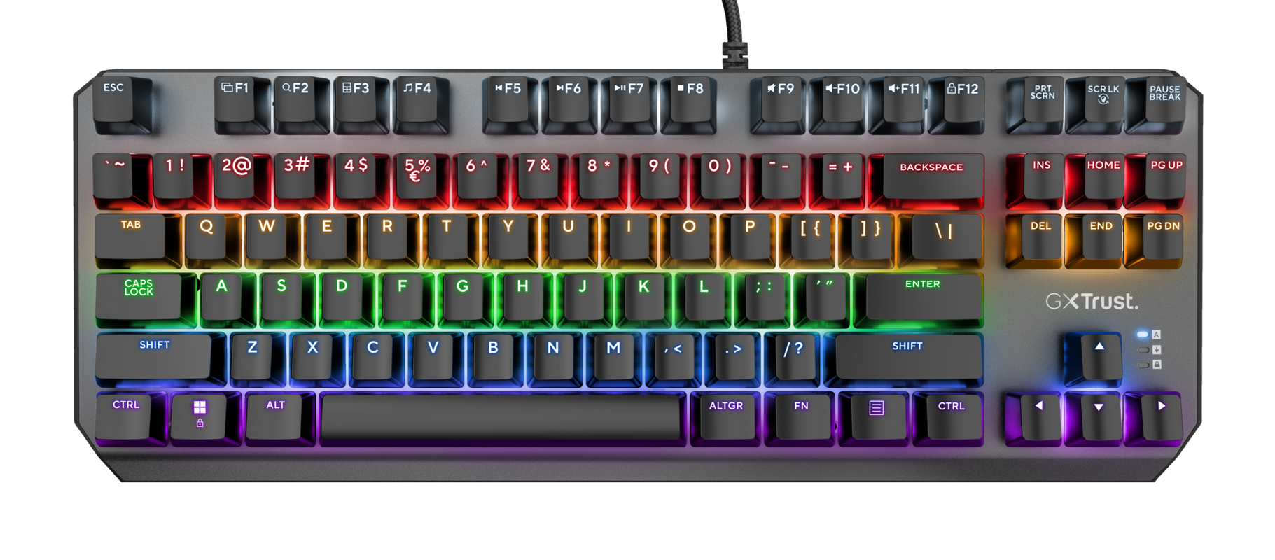 Clavier mécanique TKL gaming On Lan - CA-100