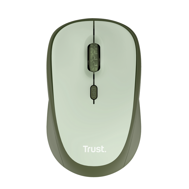 Yvi+ Silent Wireless Mouse Eco - green-Top