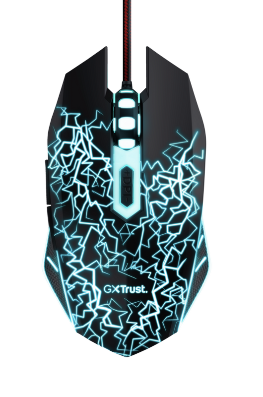 GXT 105X Izza Illuminated Gaming Mouse-Top