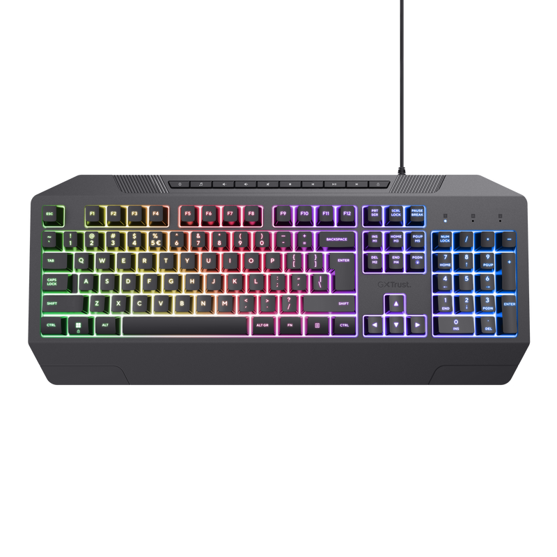 GXT 836 Evocx Illuminated Gaming Keyboard-Top
