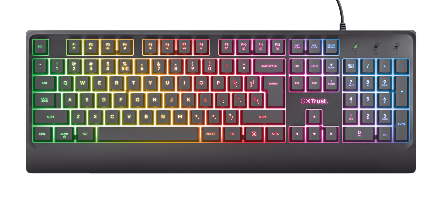 Gaming LED Keyboard-Top