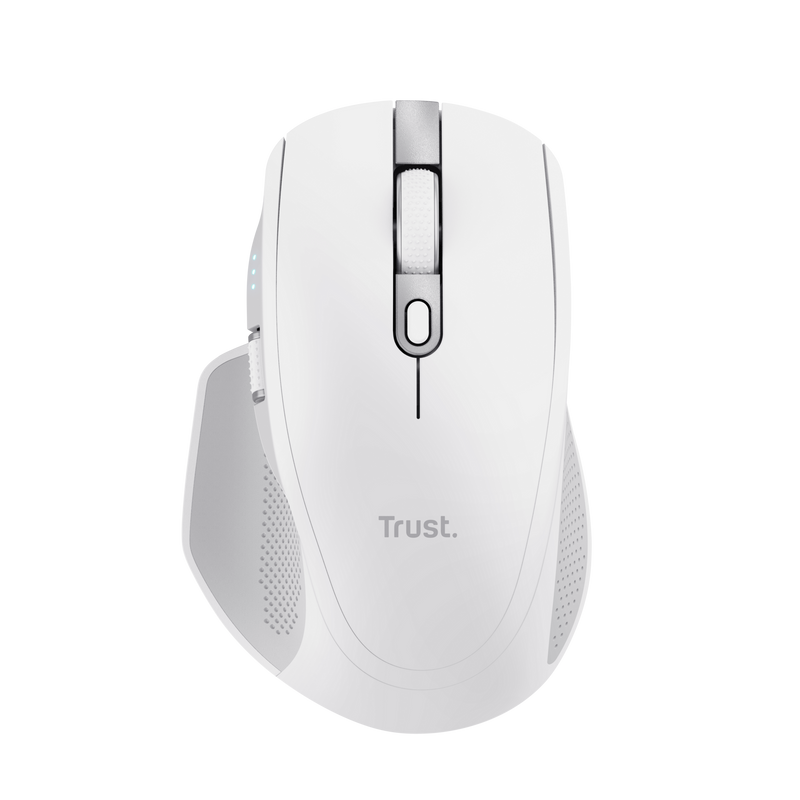 Ozaa+ Multi-Device Wireless Mouse - White-Top