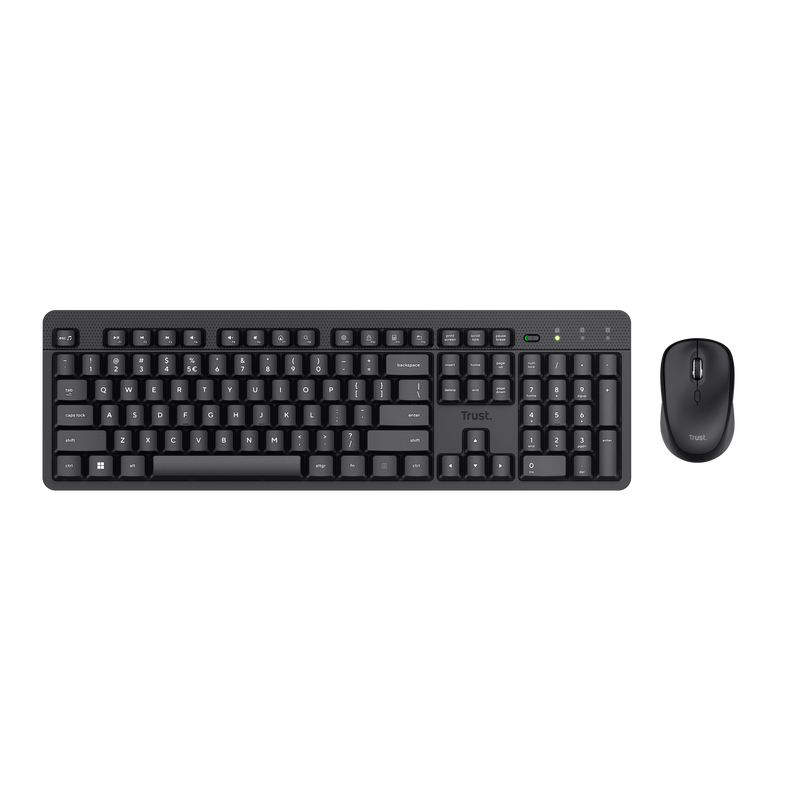 Ymo II Wireless Keyboard & Mouse Set UK-Top
