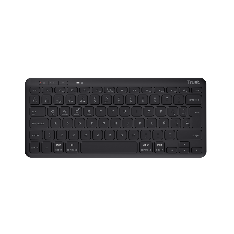 Lyra Compact Wireless Keyboard ES-Top