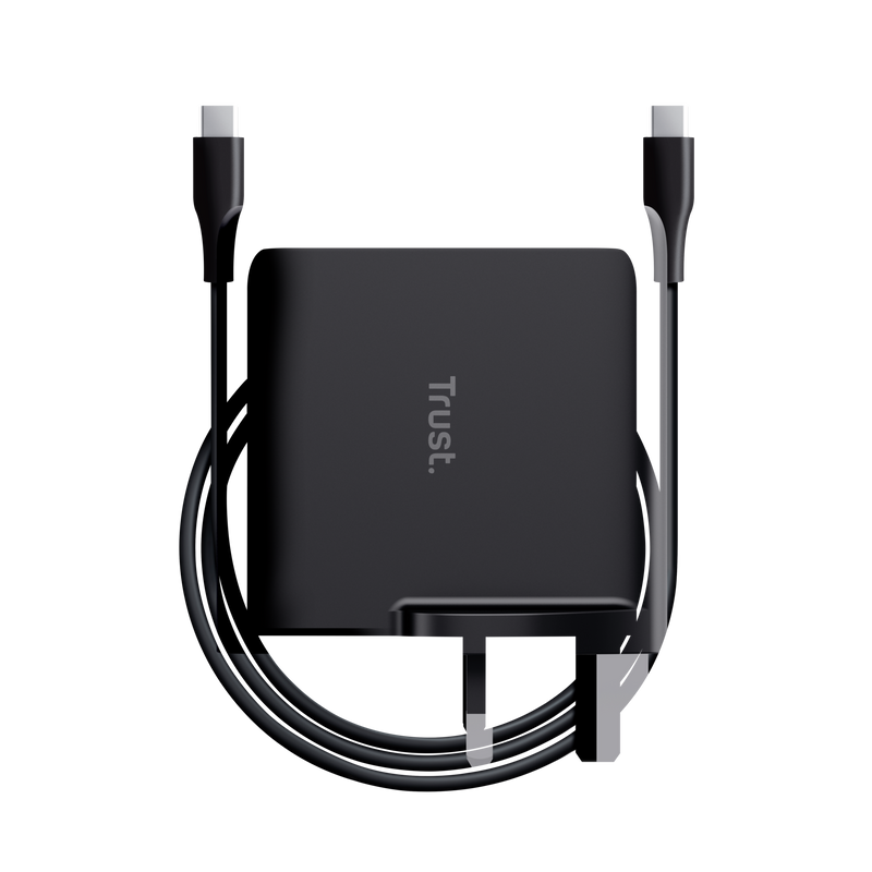 Maxo 100W USB-C Charger - Black UK-Top