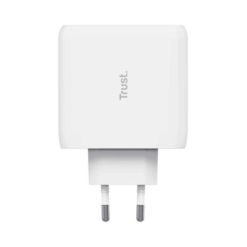Maxo 65W 2 port USB-C Charger​ - White-Top