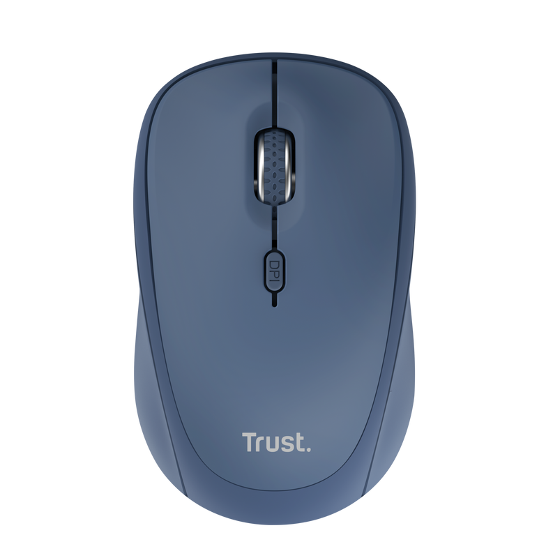 Yvi+ Multi-Device Wireless Mouse - Blue-Top