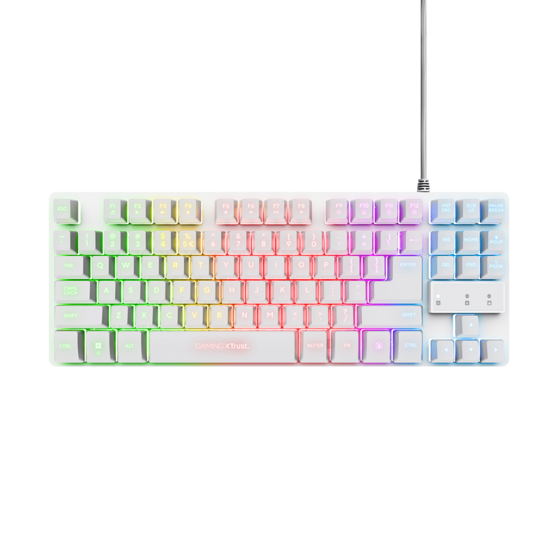 GXT Wired Keyboard & Mouse Combo White US-Top