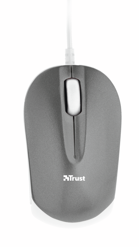 wired mouse - travel size-Top