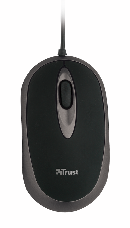 wired mouse - compact size-Top