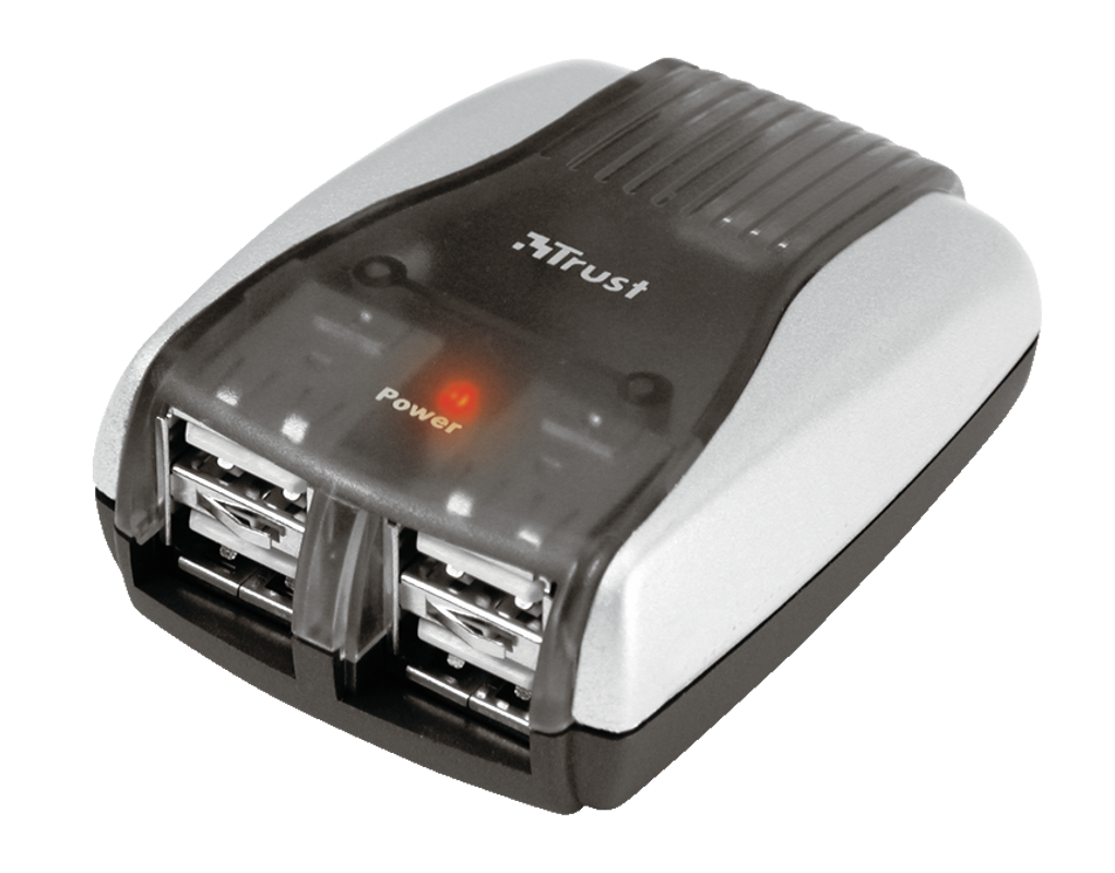 4 Port USB Hub HU-1140p-Visual
