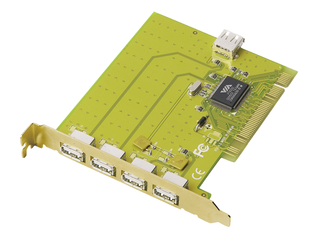 5 Port USB2 PCI Card HU-3150-Visual