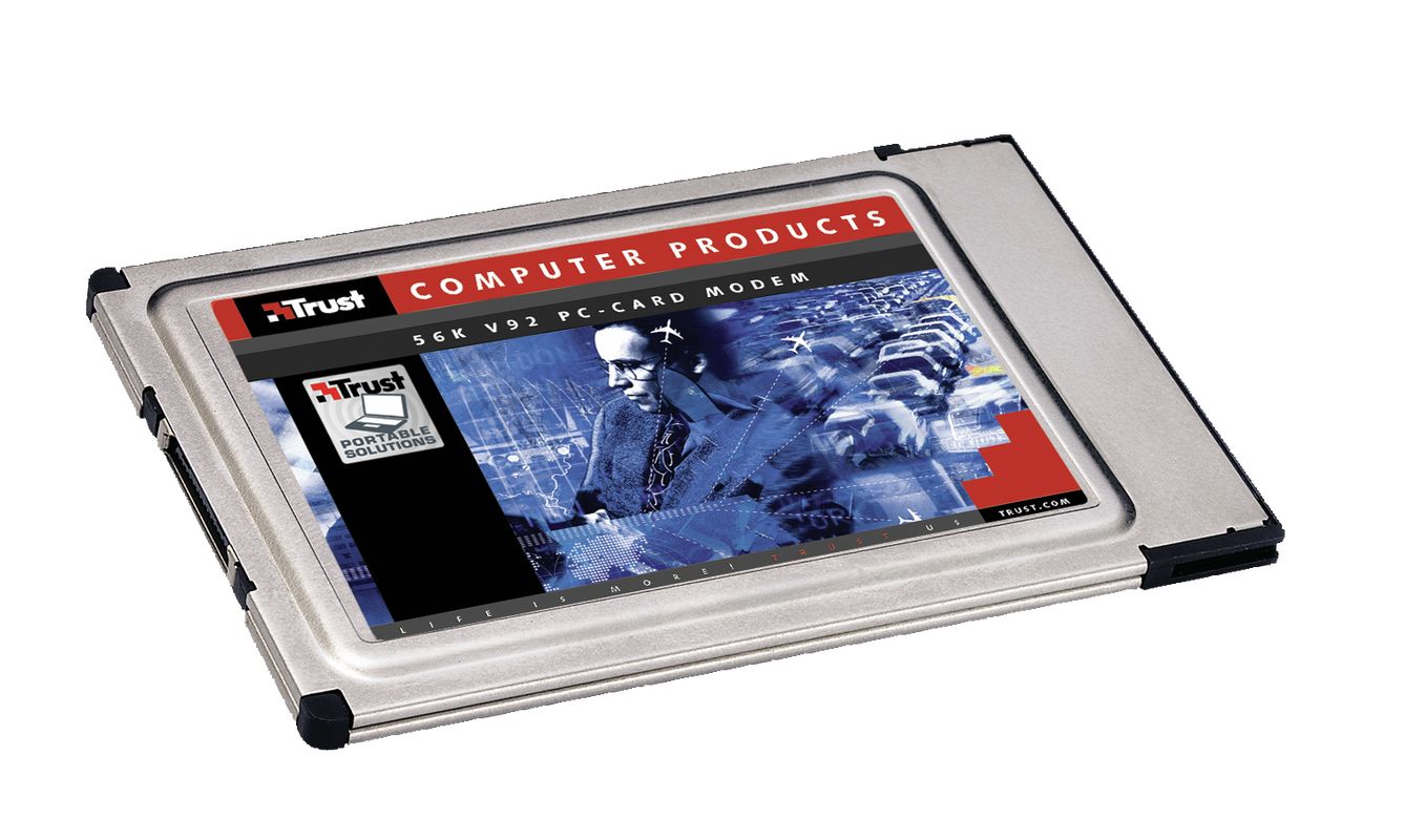56K V92 PC-Card Modem-Visual
