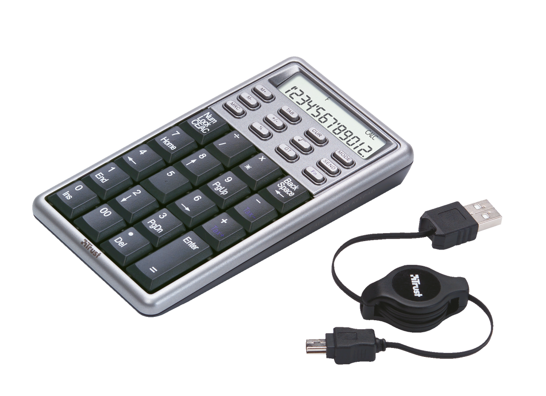 Numeric Keypad & Calculator KP-2100p-Visual