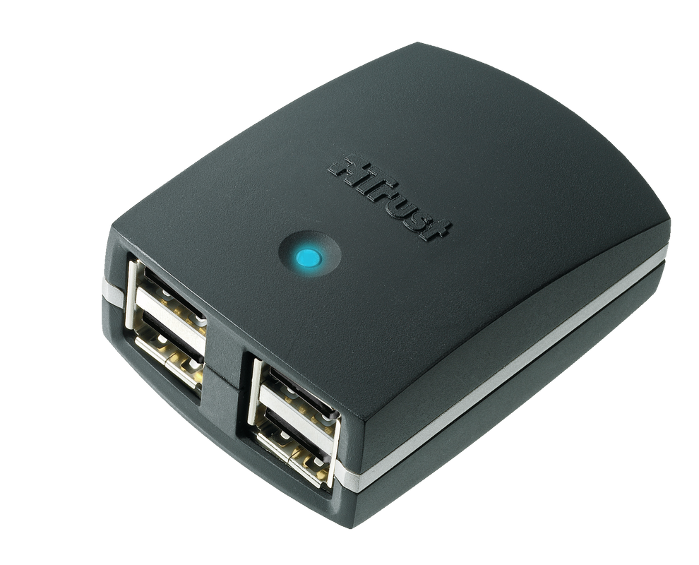 4 Port USB2 Powered Hub HU-5640T-Visual