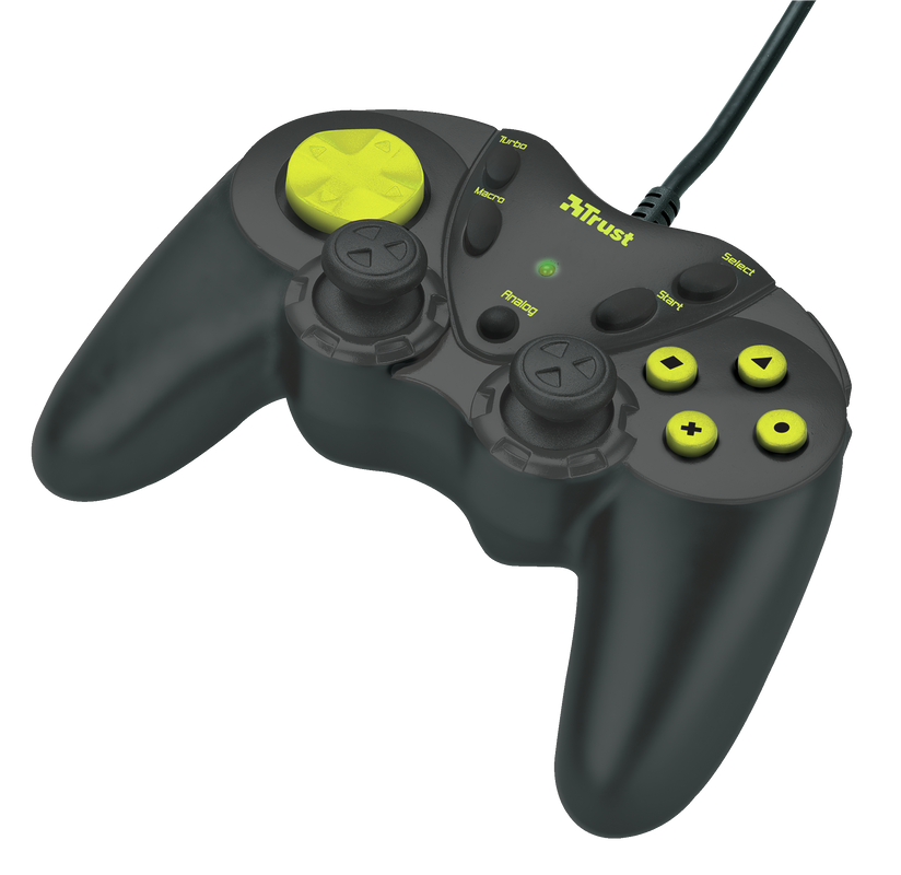 GXT 11 Gamepad for PC & PS2-Visual