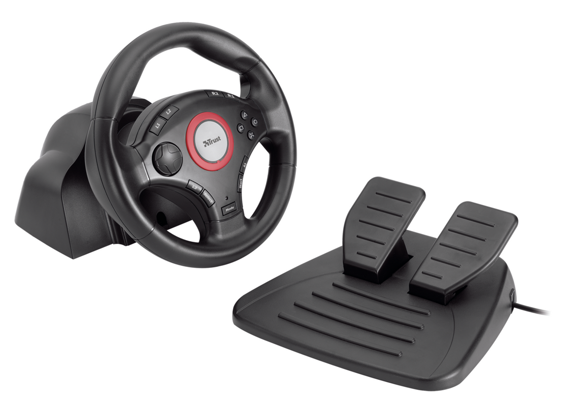 Compact Vibration Feedback Steering Wheel GM-3200-Visual
