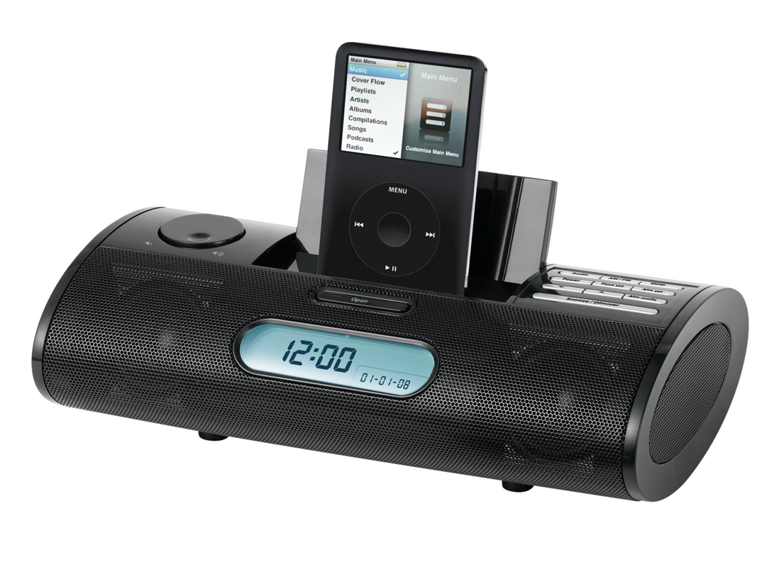 Alarm Clock Radio for iPod SP-2993Wi US-Visual