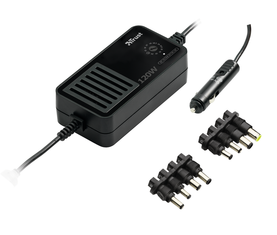 120W Laptop Charger for car use-Visual