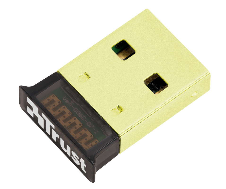 Ultra Small Bluetooth 2 USB Adapter - Gold BT-2420p-Visual