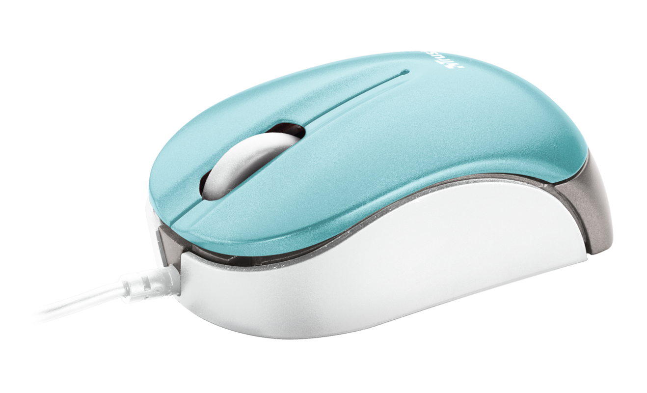 Nanou Retractable Micro Mouse - blue-Visual