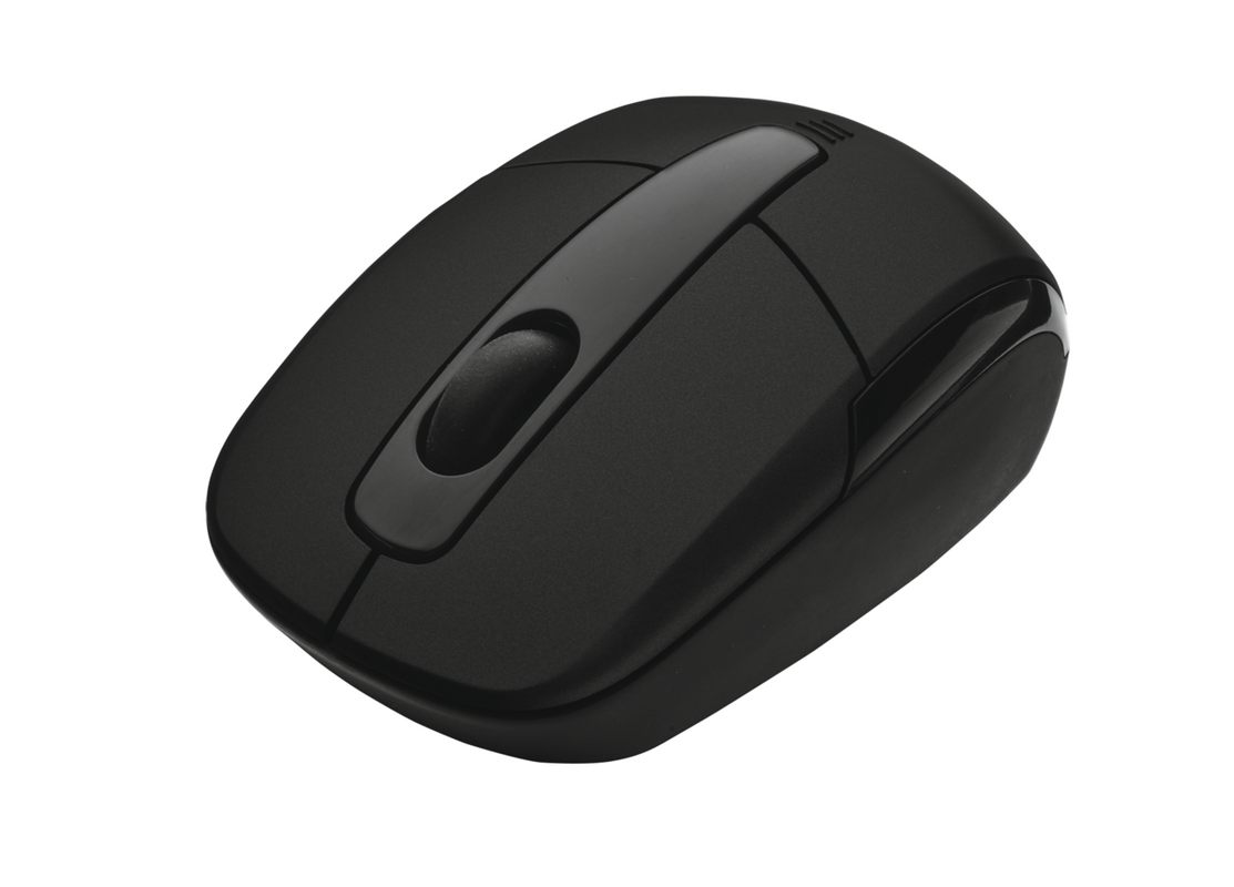 Eqido Wireless Mini Mouse - black-Visual