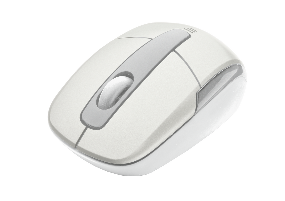Eqido Wireless Mini Mouse - white-Visual