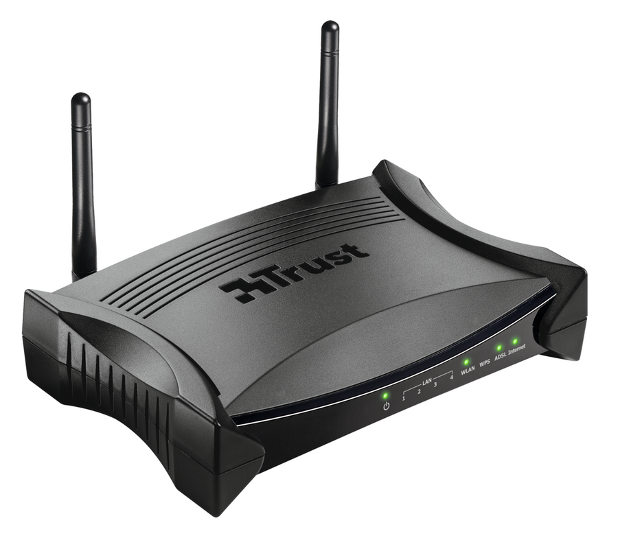 Wireless ADSL2+ Modem with 300N Router-Visual