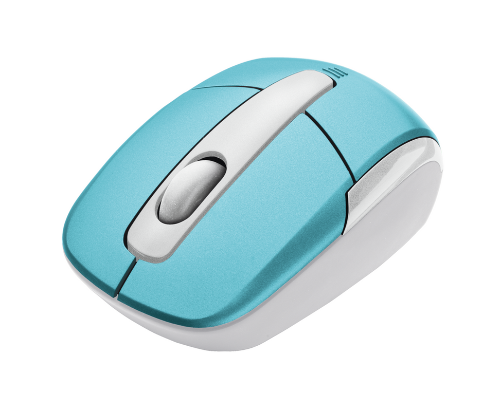 Eqido Wireless Mini Mouse - Blue-Visual