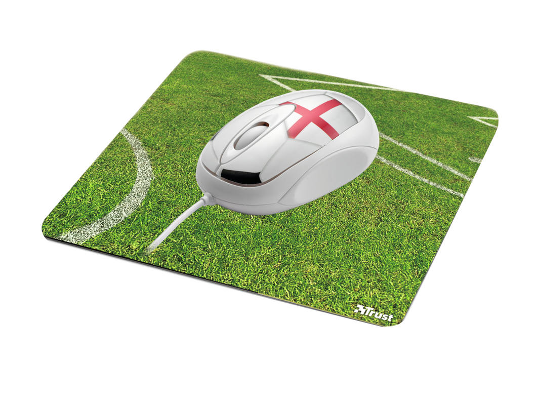 Football Mouse with Mouse pad - England-Visual