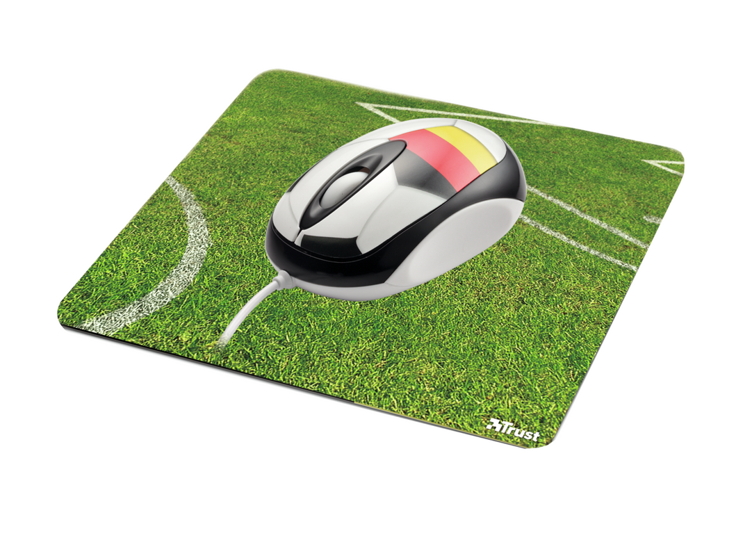 Football Mouse with Mouse pad - Deutschland-Visual