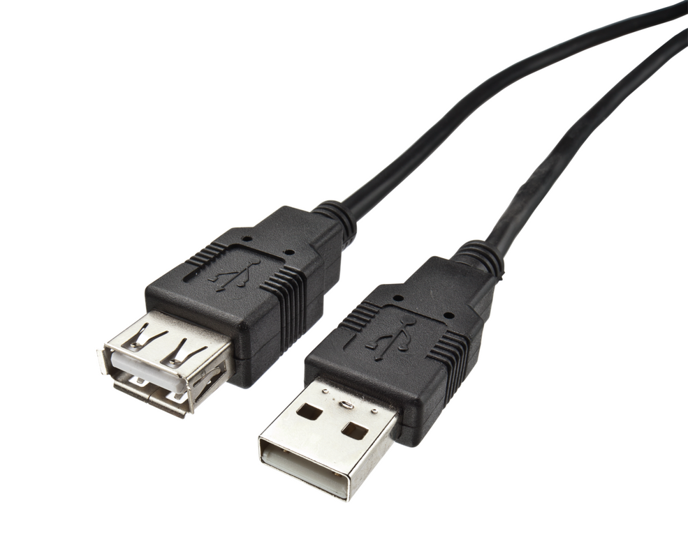USB 2.0 Extension Cable - 1.8m-Visual