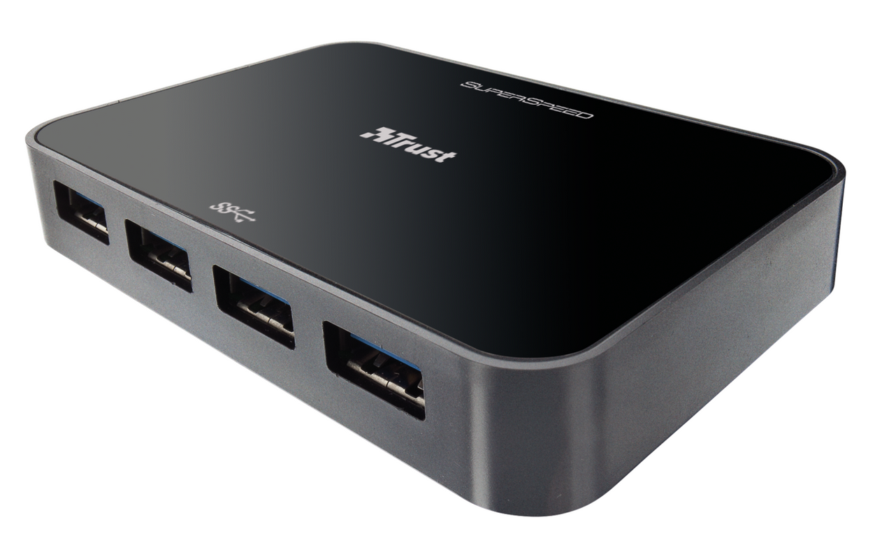 SuperSpeed 4 Port USB 3.0 Hub-Visual