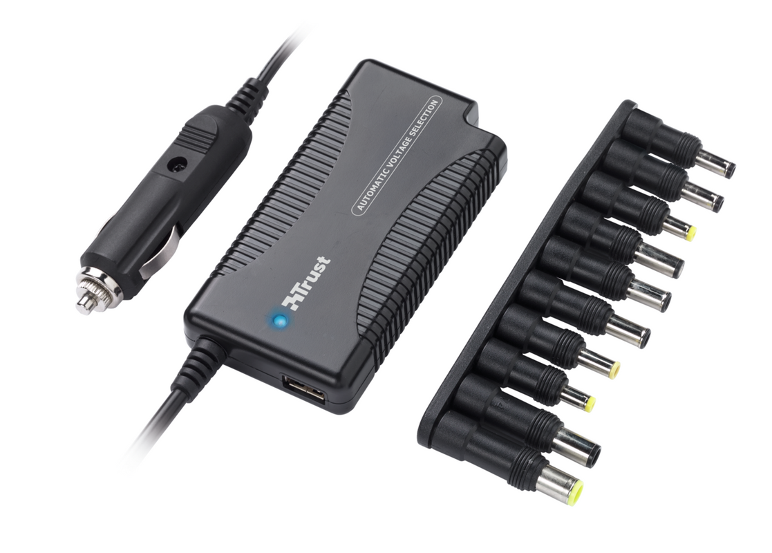 Plug & Go 90W Laptop Charger for car/truck use-Visual