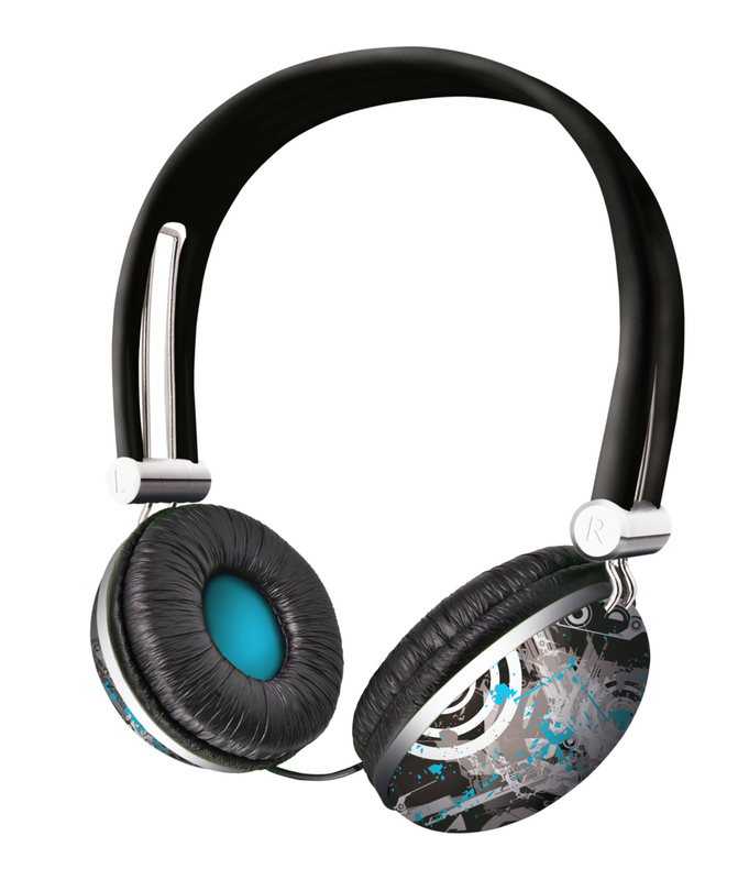 Future Breeze Headset - grey/blue-Visual