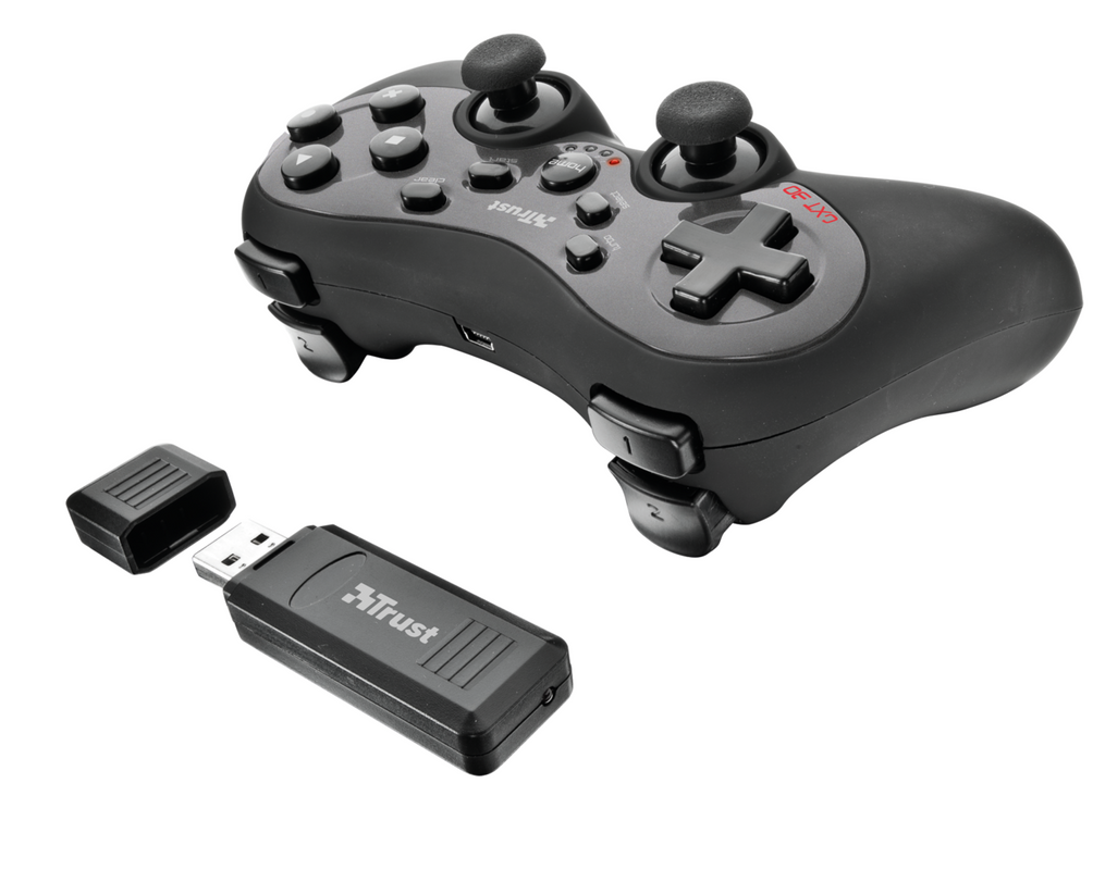 GXT 30 Wireless Gamepad for PC & PS3-Visual