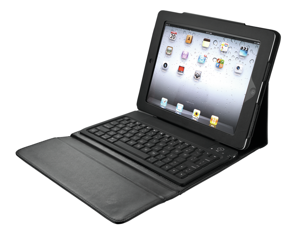 Folio Stand with Bluetooth keyboard for iPad-Visual