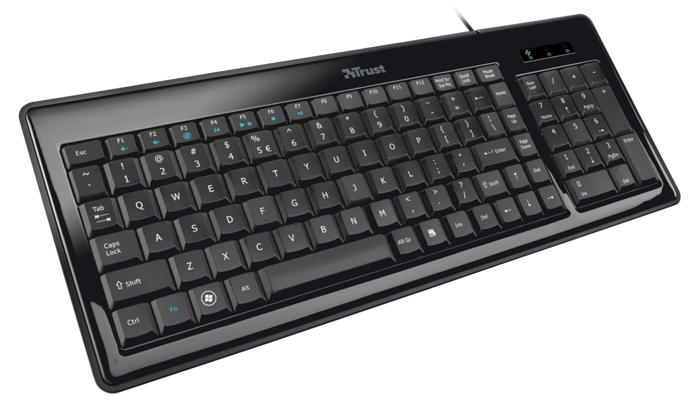 Gracia Compact Slimline Keyboard-Visual