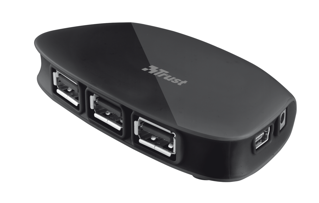 Plata 4 Port USB 2.0 Hub-Visual
