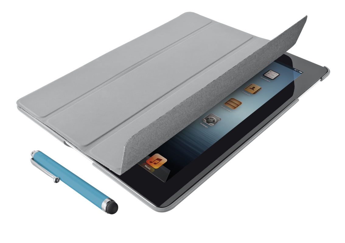 Smart Case & Stand with stylus for iPad-Visual