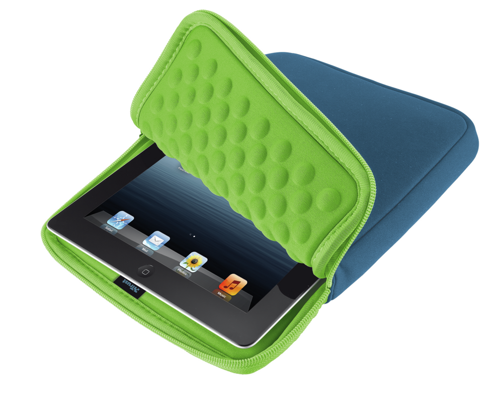 Anti-shock Bubble Sleeve for 10'' tablets - blue-Visual