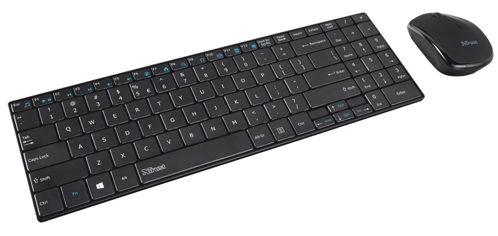Gusy Wireless Ultra-thin Keyboard with mouse-Visual