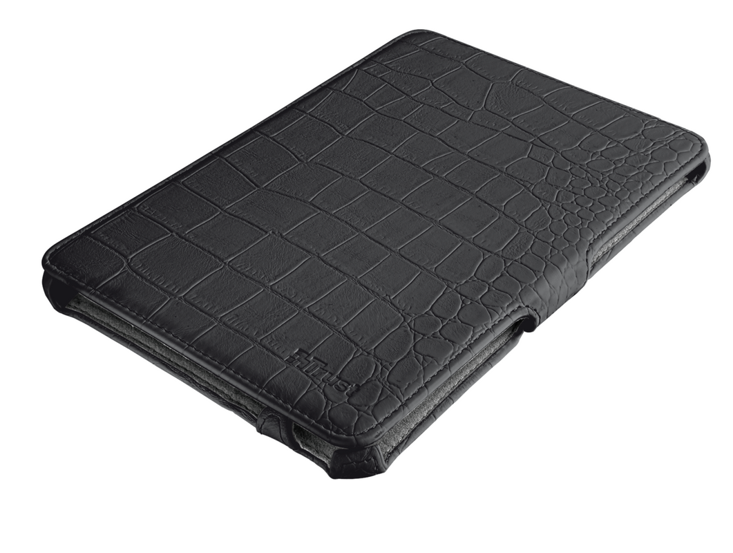 Hardcover Skin & Folio Stand for iPad mini - croc black-Visual