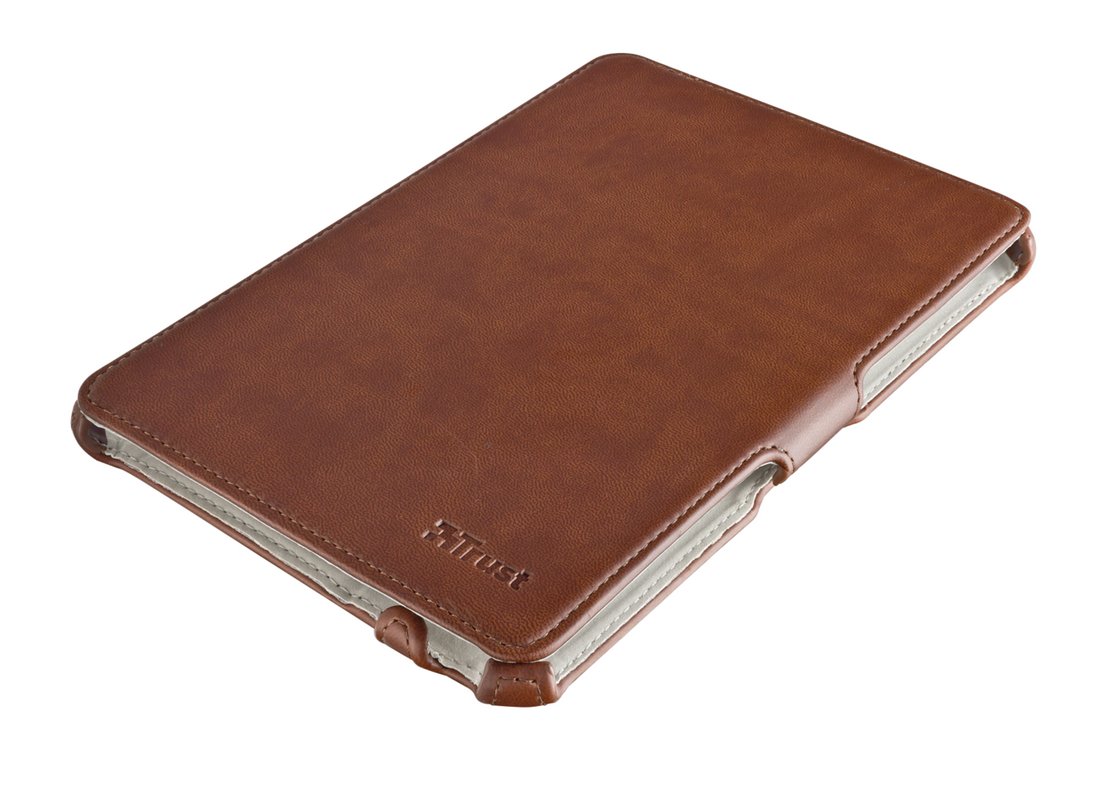 Hardcover Skin & Folio Stand for iPad mini - brown-Visual