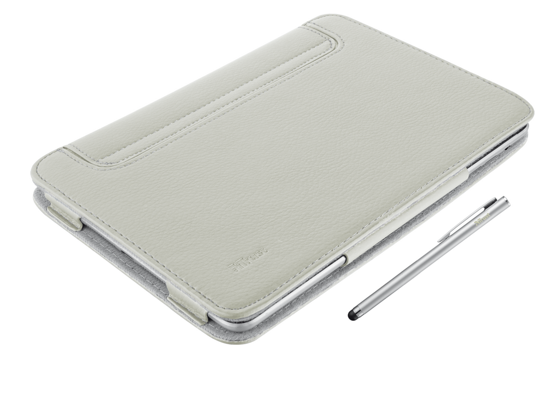 eLiga Elegant Folio Stand with stylus for iPad mini - sand-Visual