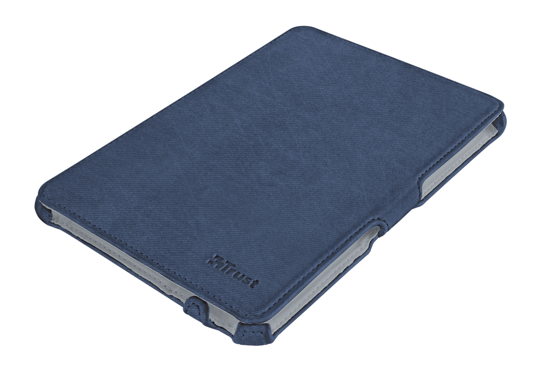 Stile Hardcover Skin & Folio Stand for iPad mini - blue-Visual