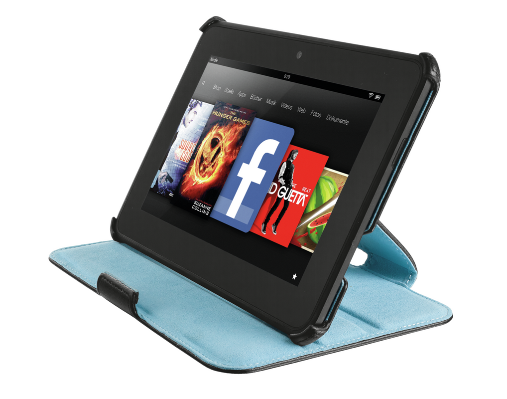 Stile Hardcover Skin & Folio Stand for Kindle Fire HD 7"-Visual