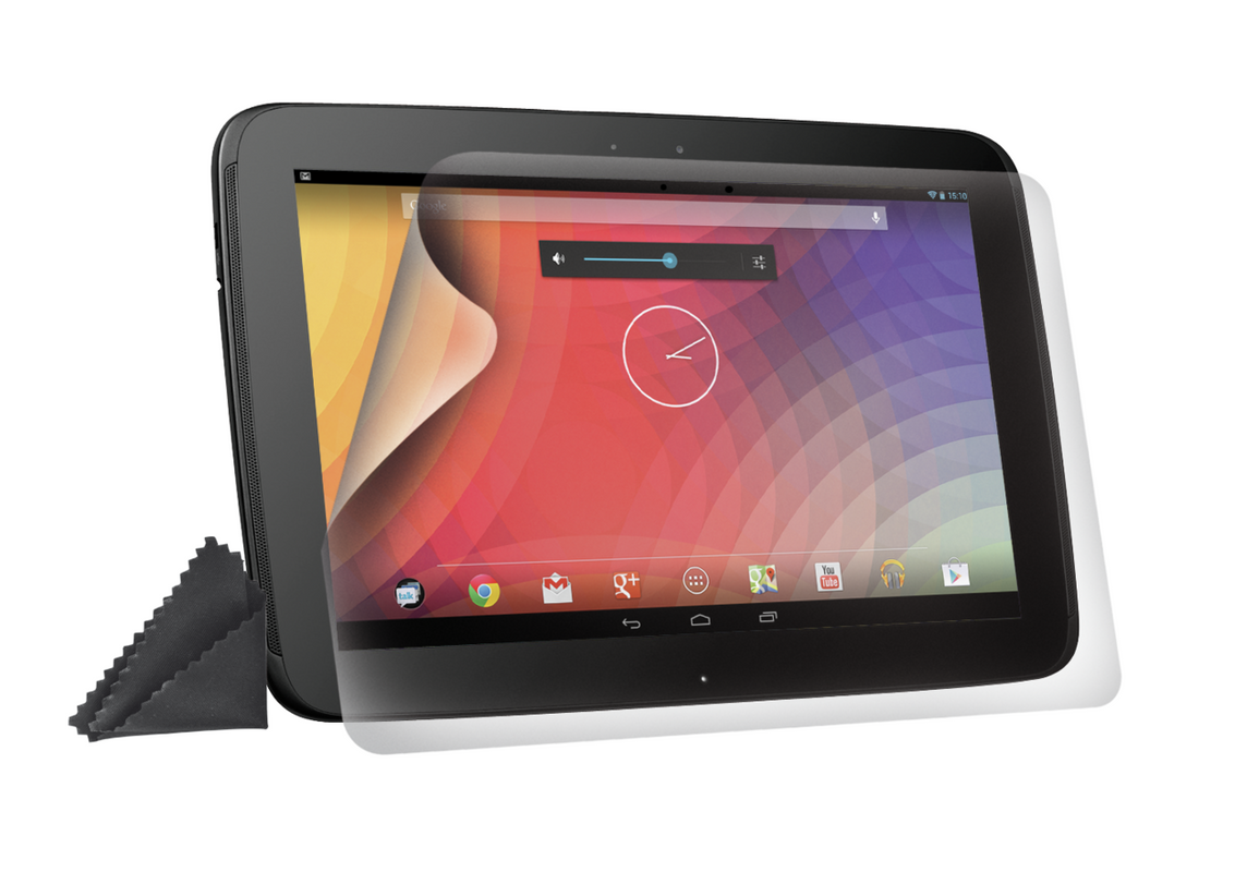 Screen Protector 2-pack for Google Nexus 10-Visual