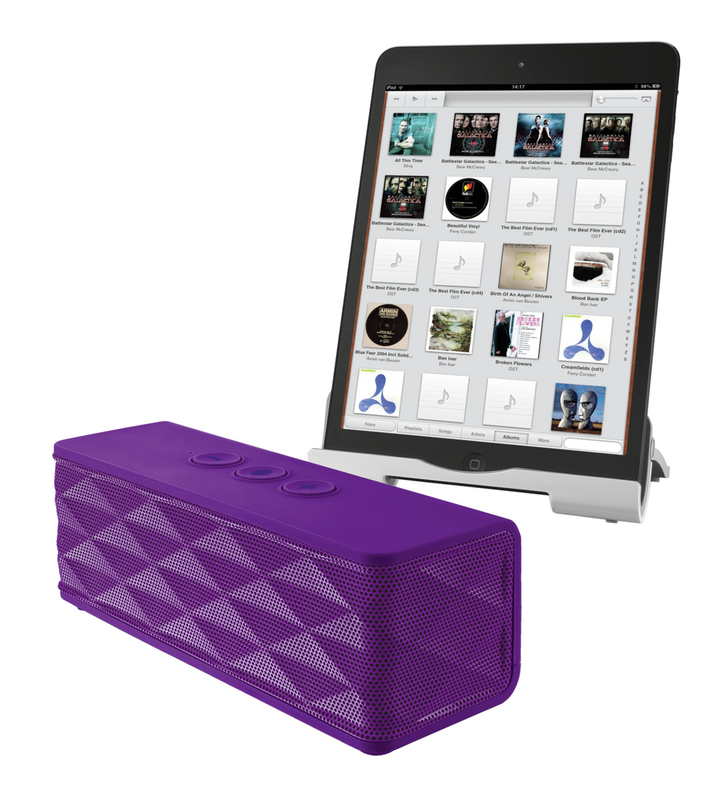 Jukebar Bluetooth Wireless Speaker - purple-Visual